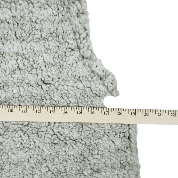 Maurices Small Faux Fur Women's Full Zip Front Pocket Gray Brown Soft Lined Vest - Picture 9 of 9